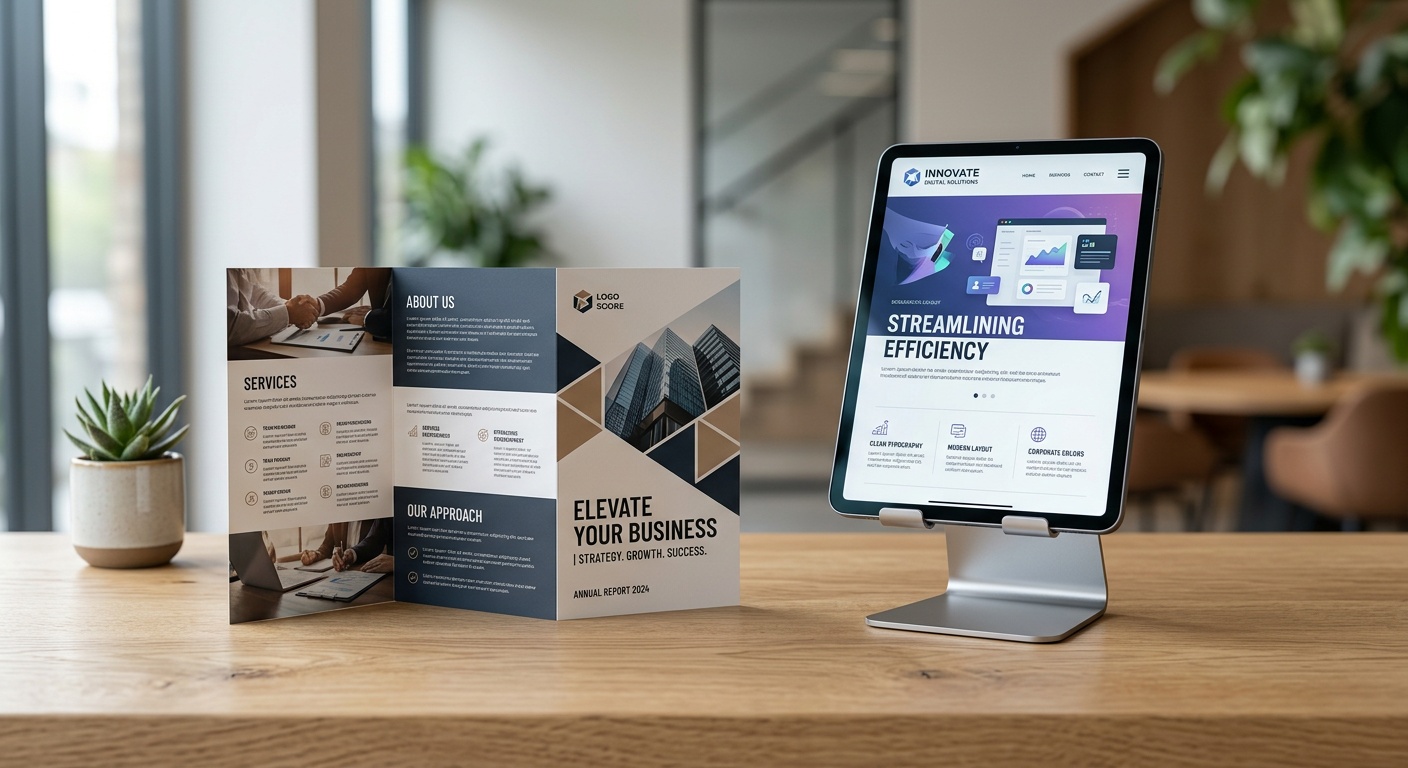 Print and digital marketing integration for property developers